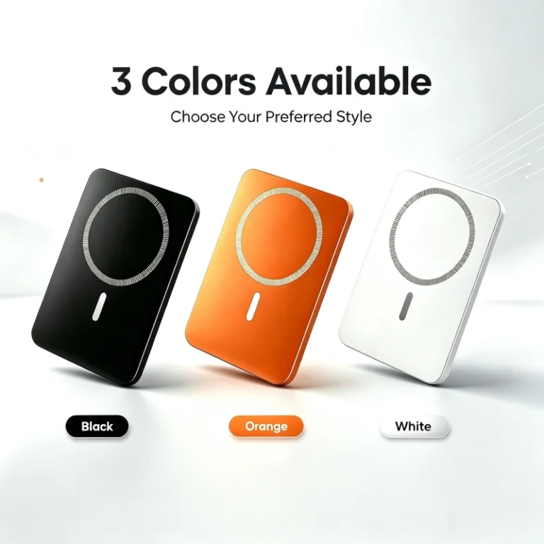 Ultra slim magnetic wireless power bank z (1)